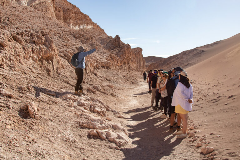 Valle de la Luna e Valle de Marte manhã